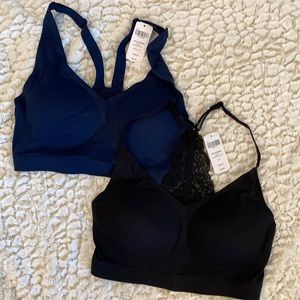 TWO BRAND NEW Soma Enbliss bralettes